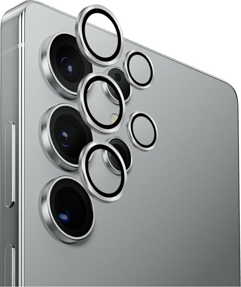 UNIQ Optix Aluminum Camera Lens for Samsung Galaxy S25 Ultra Silver 1