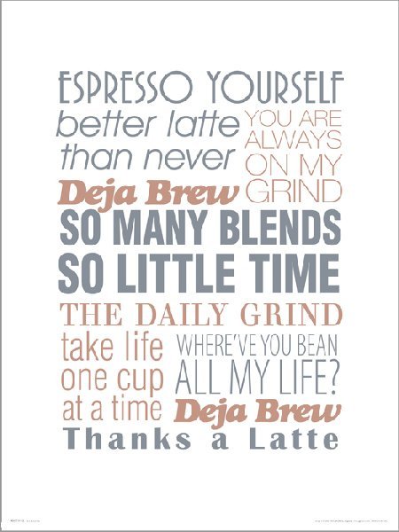 Slowmoose Espresso Yourself - plakat premium 40x50 cm 1