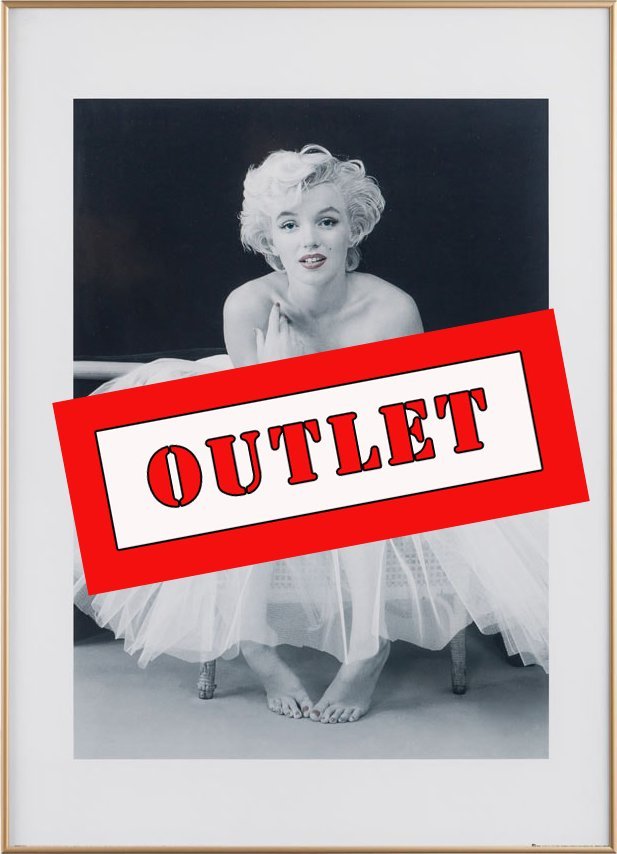 OUTLET - Rama A4 złota aluminium 21x29,7 cm 29,7x21 cm, 21x29,7 cm 1