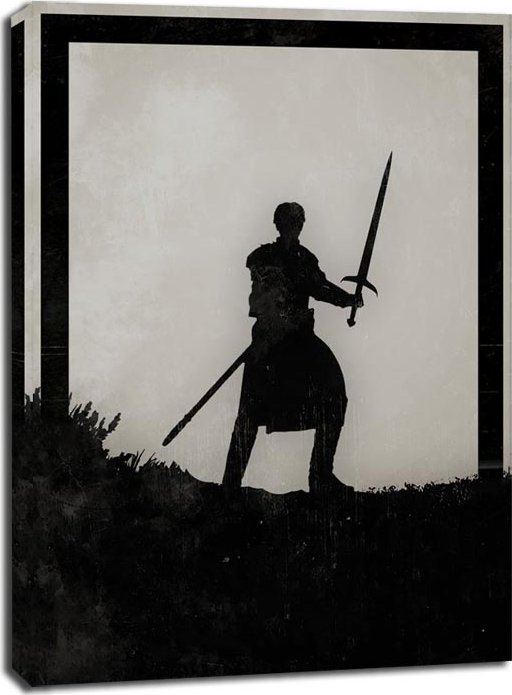 Funko Pop Dawn of Heroes - Brienn of Tarth, Gra o tron - obraz na płótnie 40x60 cm 1