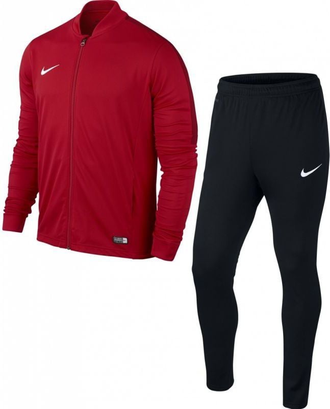 Nike Dres piłkarski Academy 16 Knit 2 Junior r. XL czerwono-czarny (808760-657) 1
