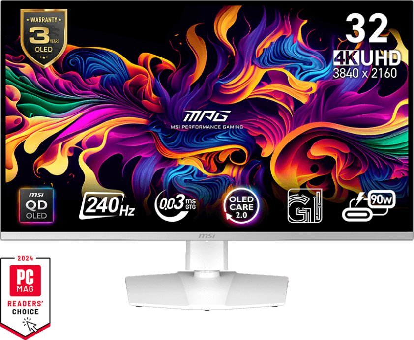 Monitor MSI MPG 321URXW QD-OLED 1