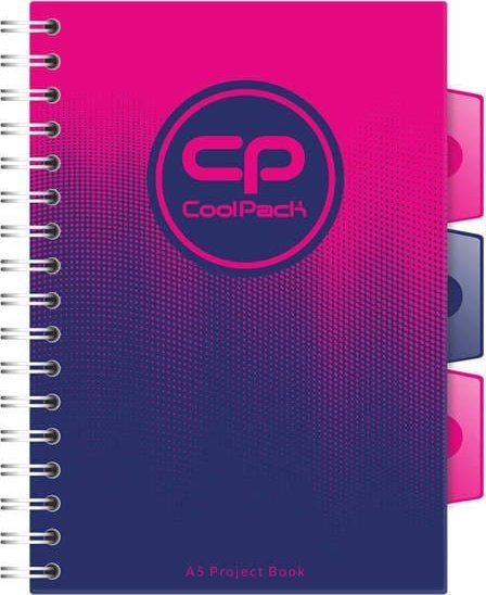 COOLPACK - GRADIENT - KOŁOZESZYT A5 - FRAPE 1