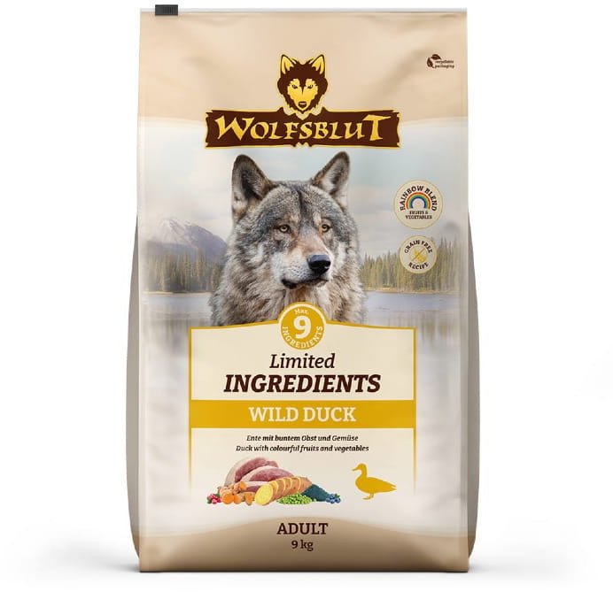 Wolfsblut Dog Limited Ingredients Wild Duck kaczka i ziemniaki 9kg 1