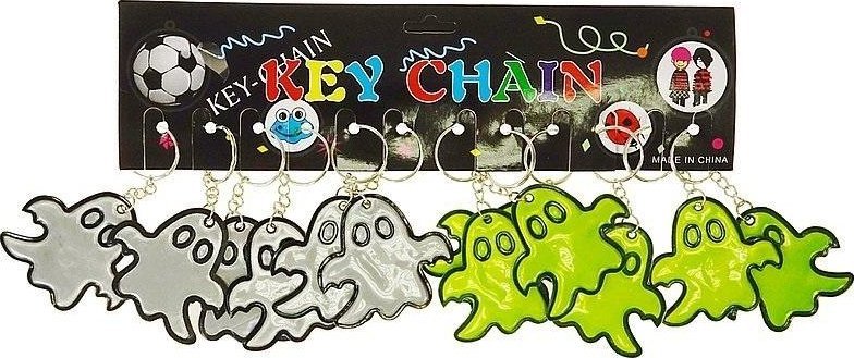 Brelok odblaskowy duchy (12szt) 1