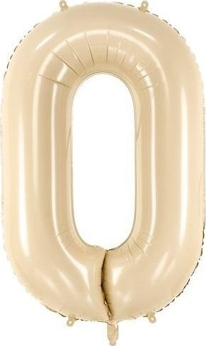 Balon foliowy 0 beż 72cm