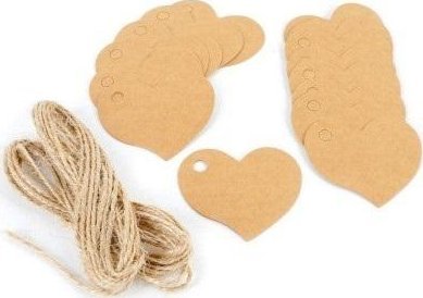 Tagi prezentowe Serce