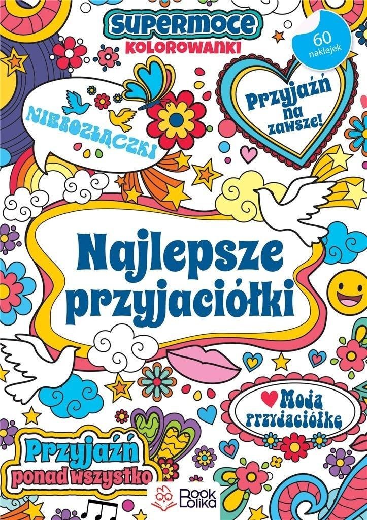 Najlepsze przyjaciółki. SuperMoce kolorowanki 1