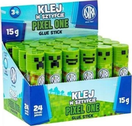 Klej w sztyfcie Pixel One 15g PVA (24szt) ASTRA 1