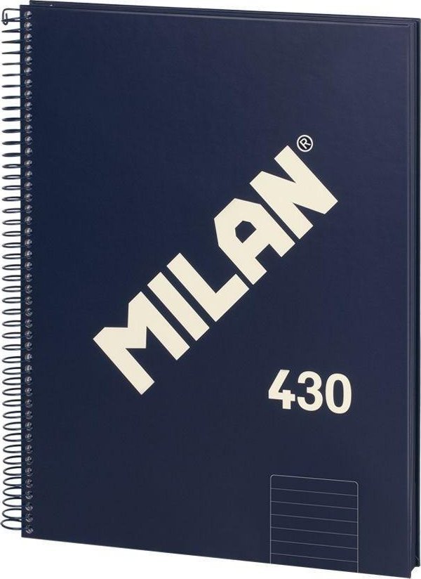 Zeszyt na spirali A4/80K linia 1918 nieb. MILAN 1