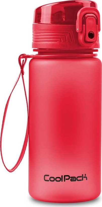 COOLPACK - BRISK MINI - BIDON - 400 ml - RPET RED 1