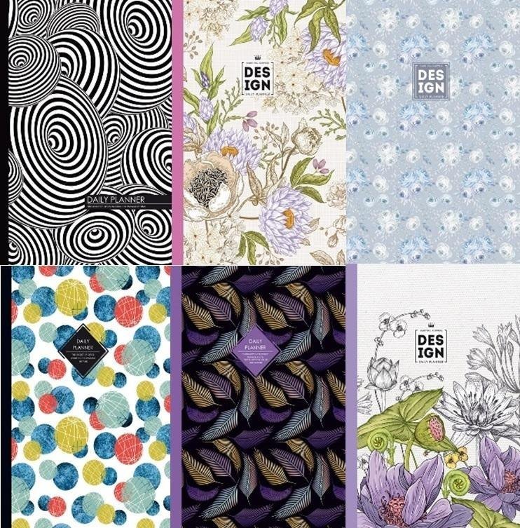 Terminarz dzienny wieczny A5 TW mix 1