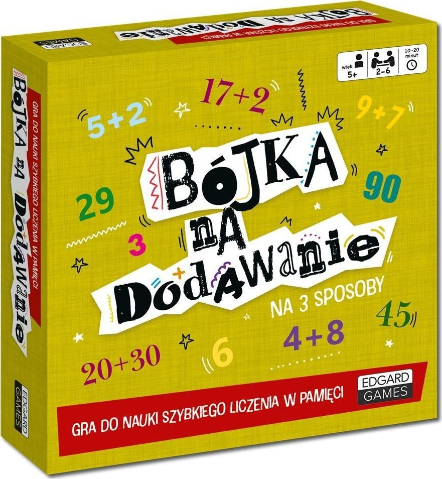 Bójka na dodawanie. Gra do nauki.. liczenia 1