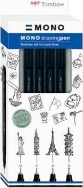 Cienkopis Mono drawing pen Bold 02, 04, 06, 08 1