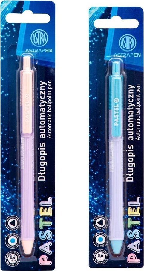 Długopis automatyczny Pastel 0,6mm ASTRA 1