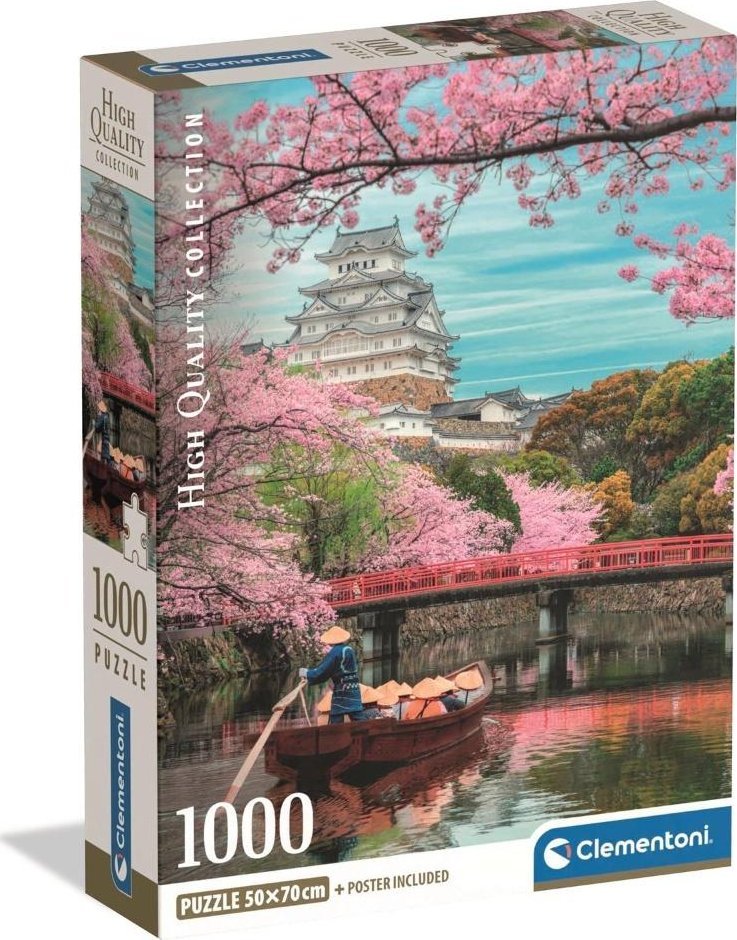 Clementoni Puzzle Compact Himeji Castle 1000 elementów (39982) 1