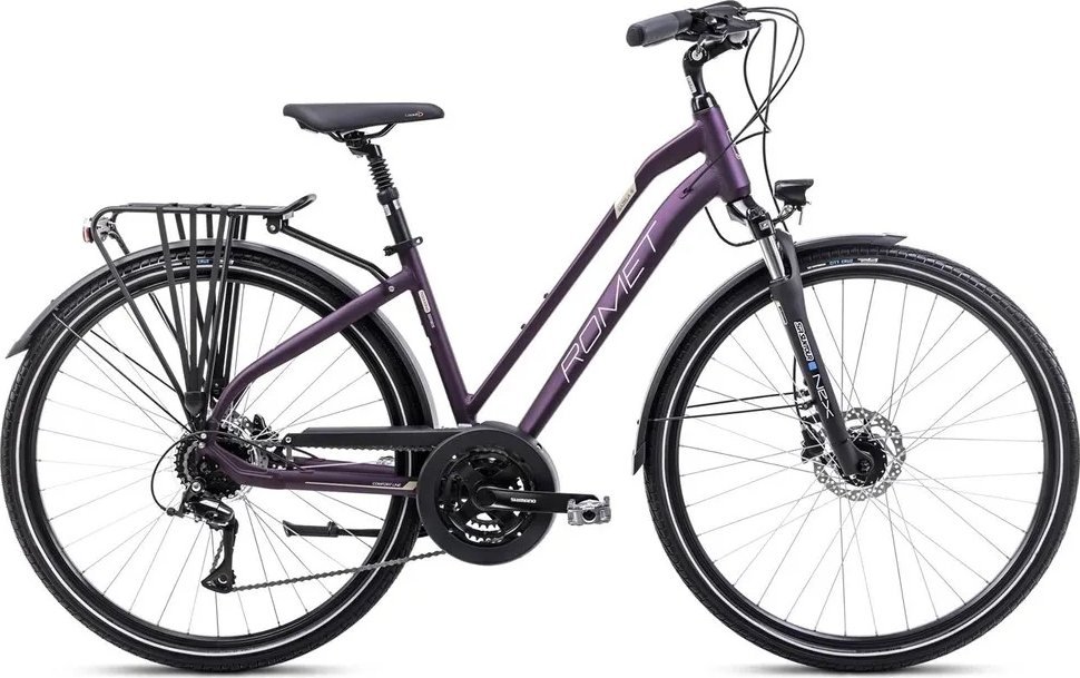 Romet Gazela 6 fioletowo-szampańska 19 L (2024) 1