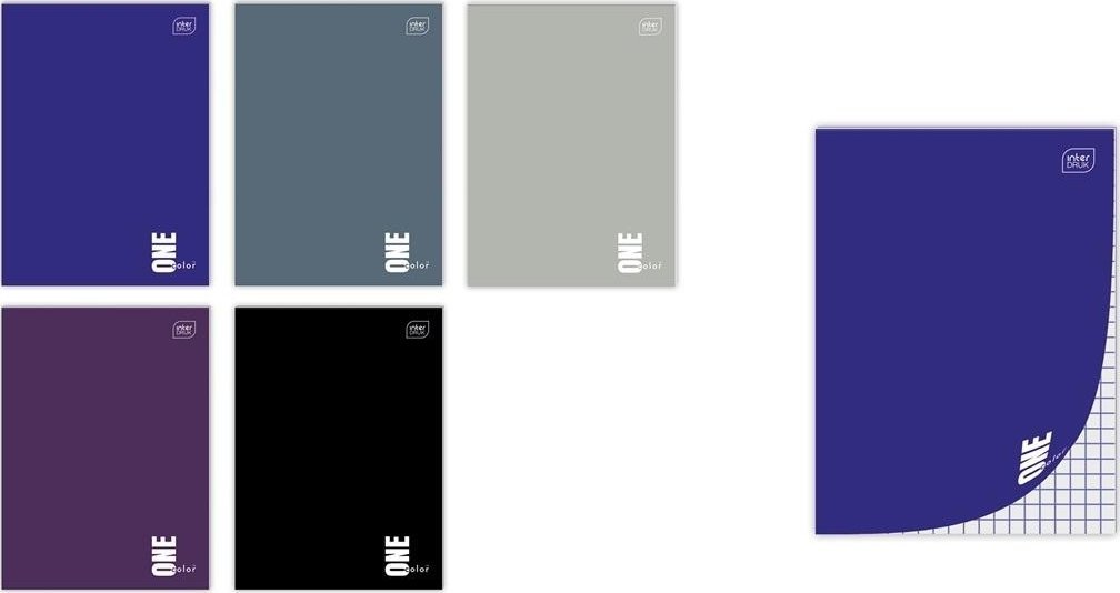 Notes A6/50K kratka One Color (20szt) 1