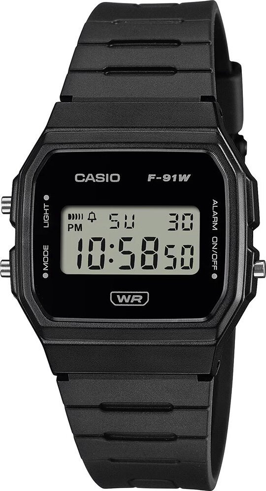 ZEGAREK MĘSKI CASIO F-91WB-1ADF + BOX 1