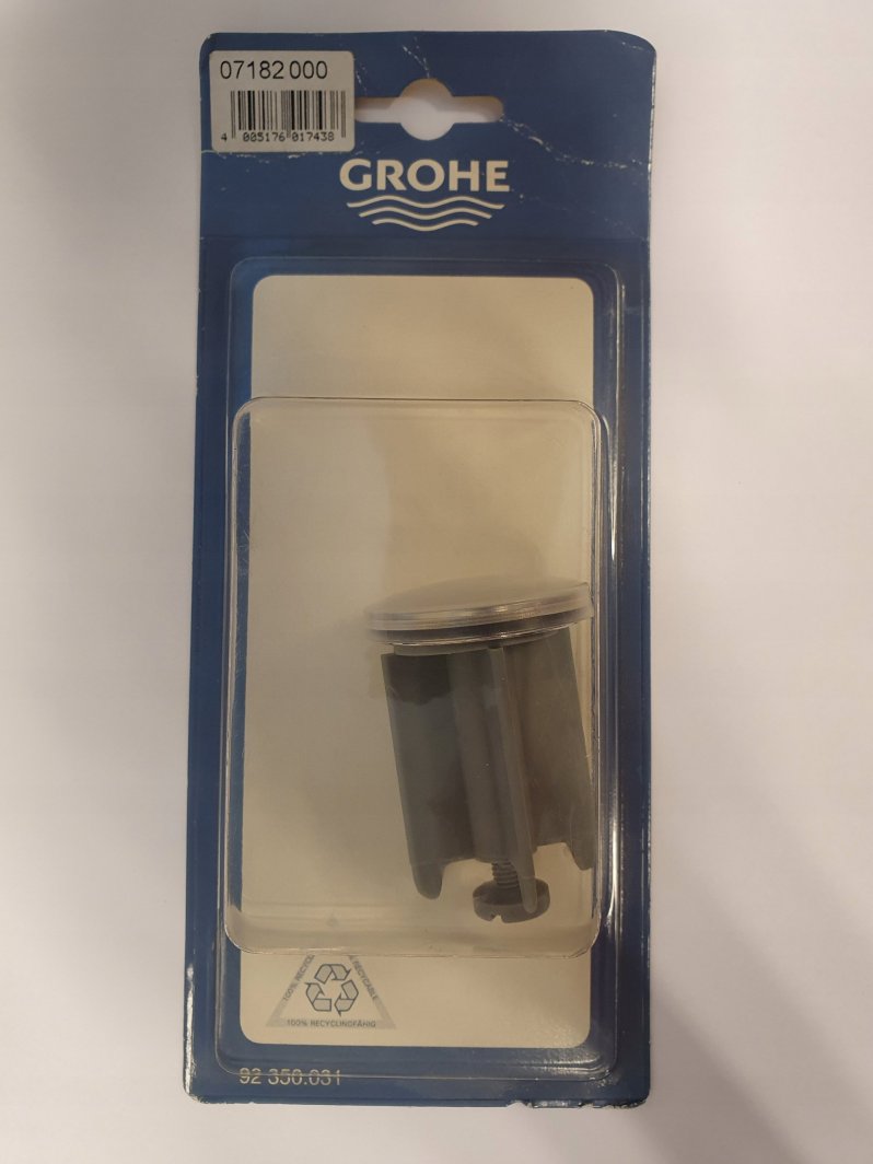 Grohe 07052000 asta eccentrica per piletta scarico lavabo e bidet