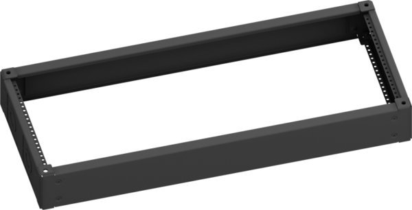 ABB Striebel & John TZW310 base 100mm for TwinLine W T350/H100/W800mm, powder coated. RAL 9005 TZW310 1