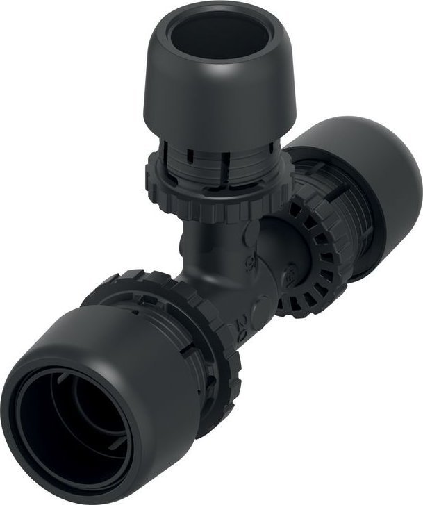 TECElogo Ax T-piece, reduced, PPSU, 8833, design: dimension 25 x 20 x 20 1