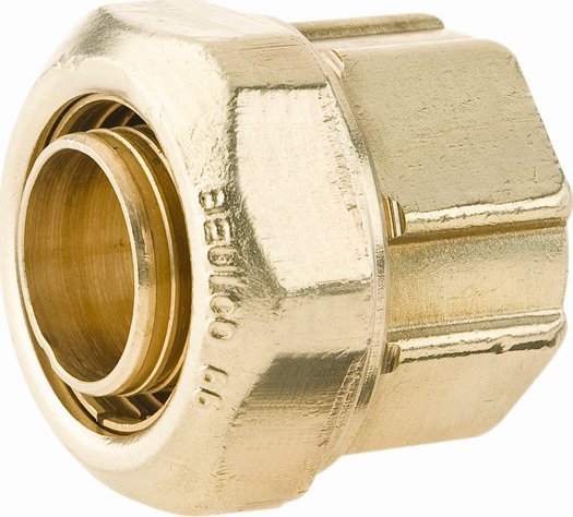 BEULCO PE transition piece 66110 MS, 1 1/4 IT, 40x3.6/3.7mm, support r. f. 1