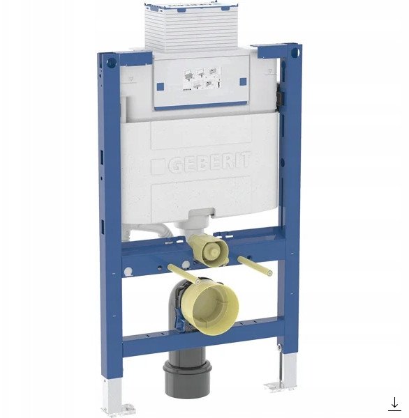Stelaż Geberit Stelaż podtynkowy Geberit Duofix do WC, Omega 12cm, H82 (111.003.00.2) NOWY 1