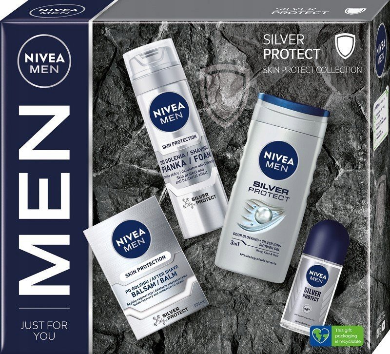 Nivea Zestaw Silver Protect 1