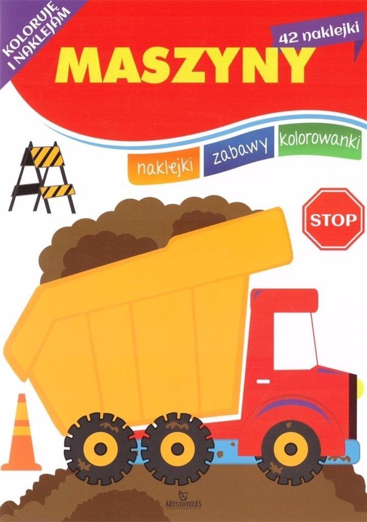 Koloruję i naklejam. Maszyny EDUKAMP 1
