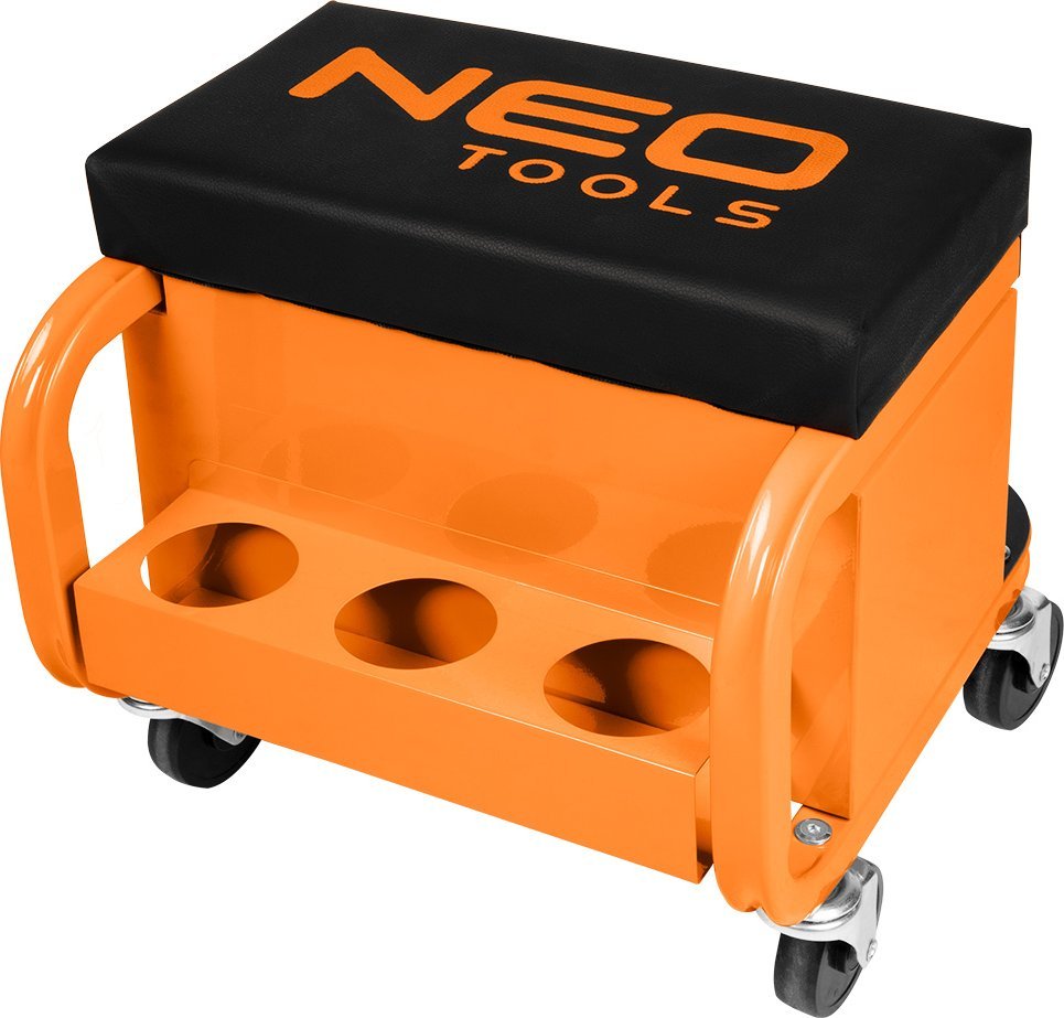 Neo Stołek warsztatowy na kółkach z szufladami na narzędzia (11-605) 1