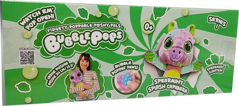 Cobi Maskotka Bubble Pops Pachnące maskotki - Miętowa Kapibara