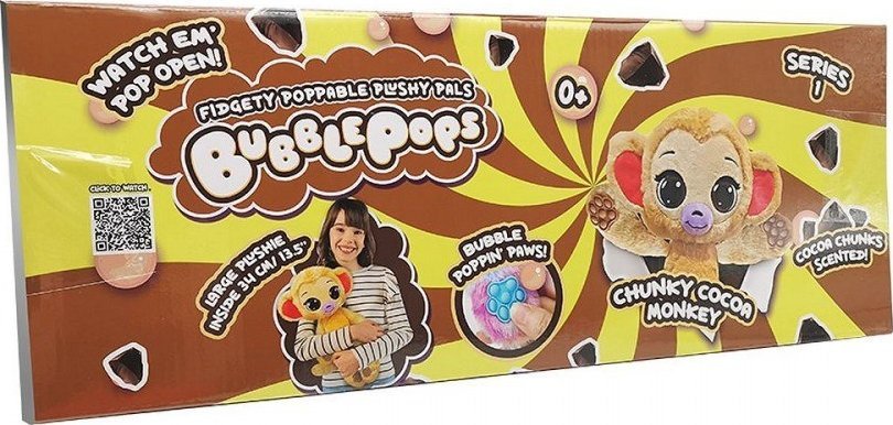 Cobi Maskotka Bubble Pops Pachnące maskotki - Kakaowa Małpka