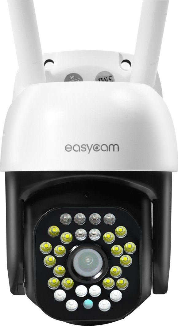 Kamera IP EasyCam obrotowa zewnętrzna WiFi LED 25m Tuya 3MP 4 x zoom EC-3PT12L16IR-AI 1