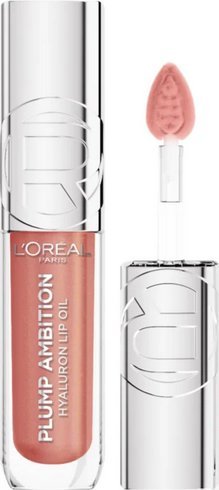 L'OREAL_Plump Ambition Hyaluron Lip Oil olejek do ust z kwasem hialuronowym 650 Nude Macaron 5ml 1