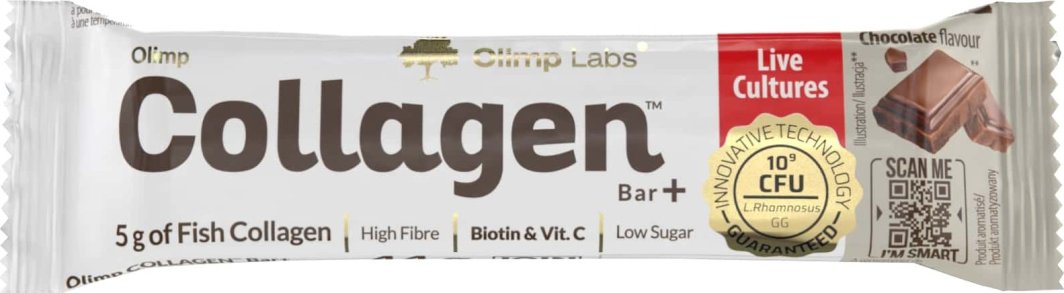 Olimp Collagen Bar + - 44 g-Chocolate 1