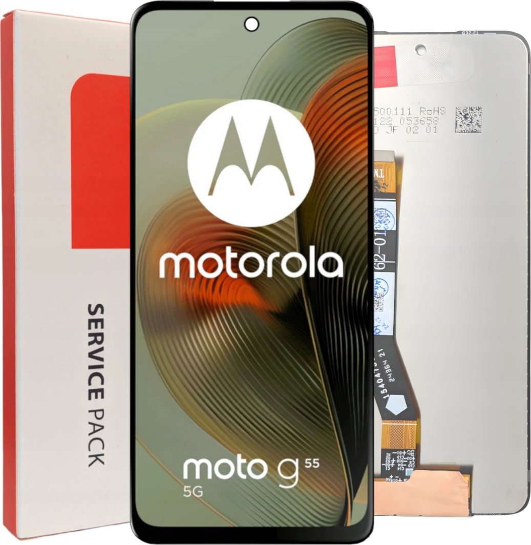ORYGINAŁ WYŚWIETLACZ EKRAN LCD DO MOTOROLA MOTO G55 1