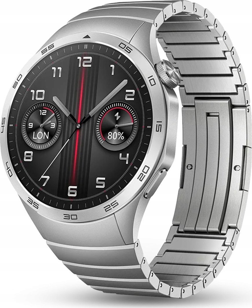 STALOWA BRANSOLETA PASEK DO HUAWEI Watch GT 4 Elite 46mm - PREMIUM, STAL 1