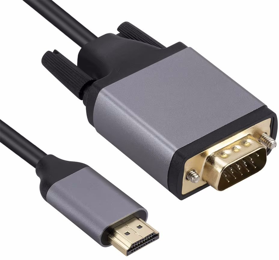 RoGer HD2VGCAB HDMI to VGA Cable 1,8m / 1080p60Hz 1