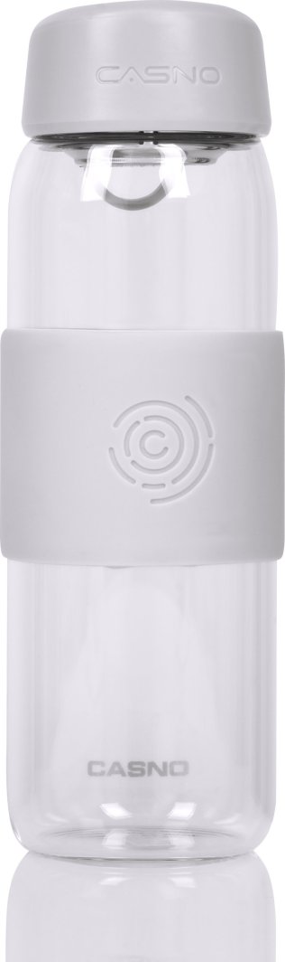 Butelka szklana Casno Michigan 600 ml szara 1