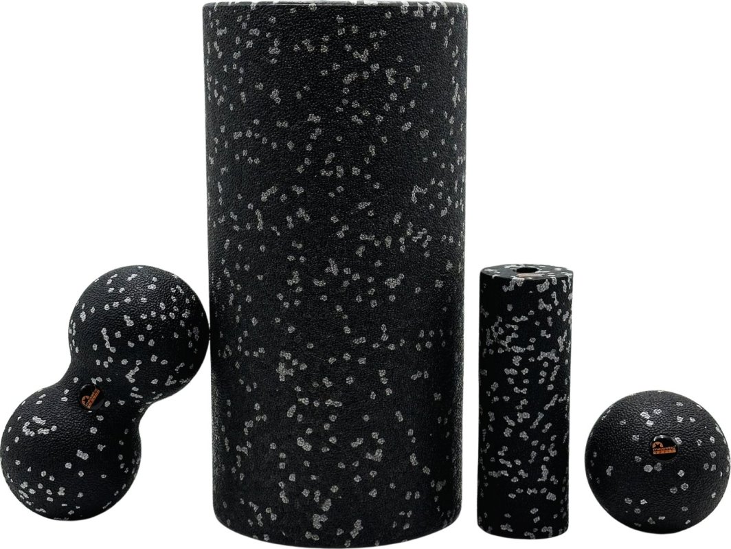 Zestaw do masażu Majestic Sport TENSO 4w1 czarno-szary 1