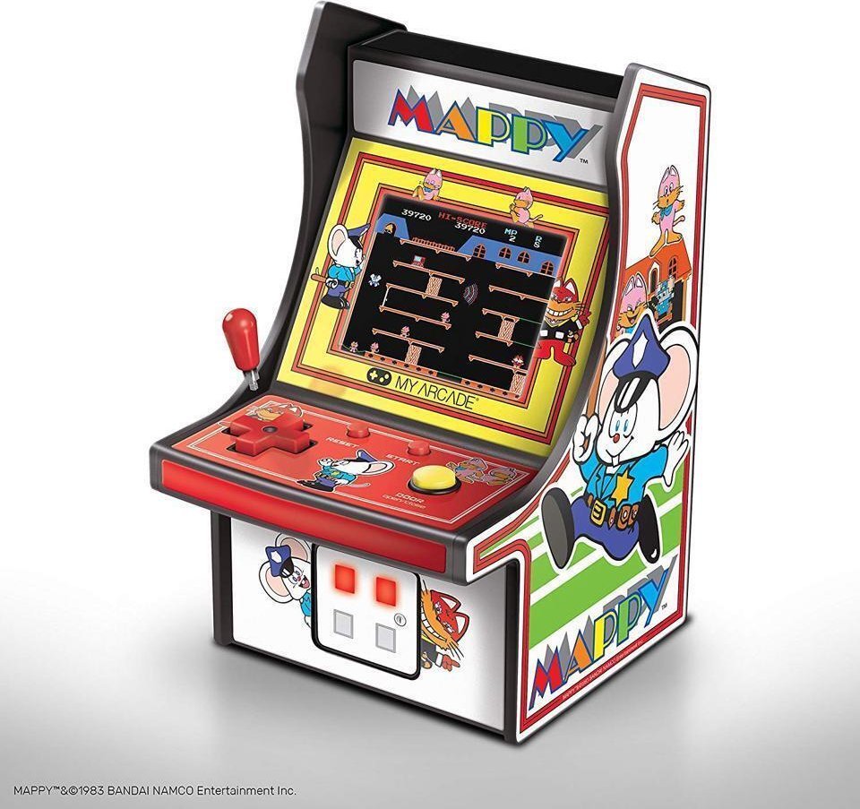 My Arcade Mappy Micro Player Retro Arcade Machine 6.75" 1