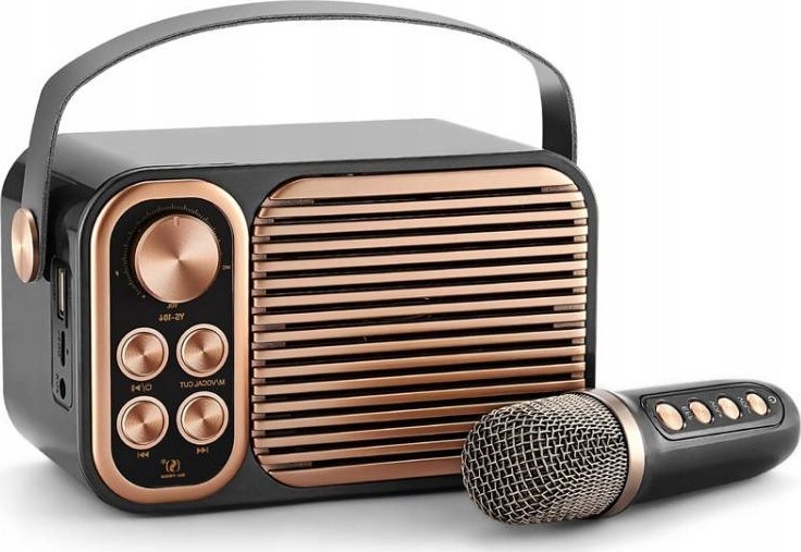 LTC YS-104 Portable Bluetooth Speaker / Karaoke with Microphone 1