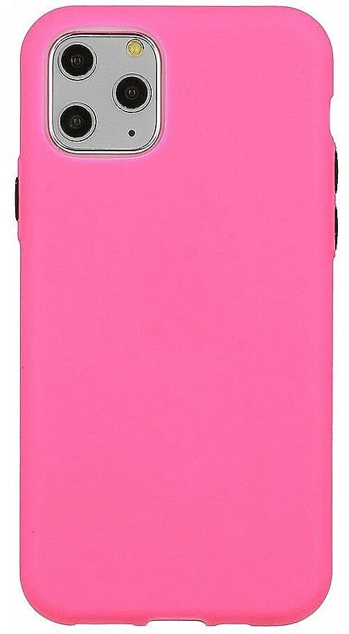Mocco Ultra Slim Soft Matte 0.3 mm Silicone Case for Apple iPhone 12 / 12 Pro Pink 1