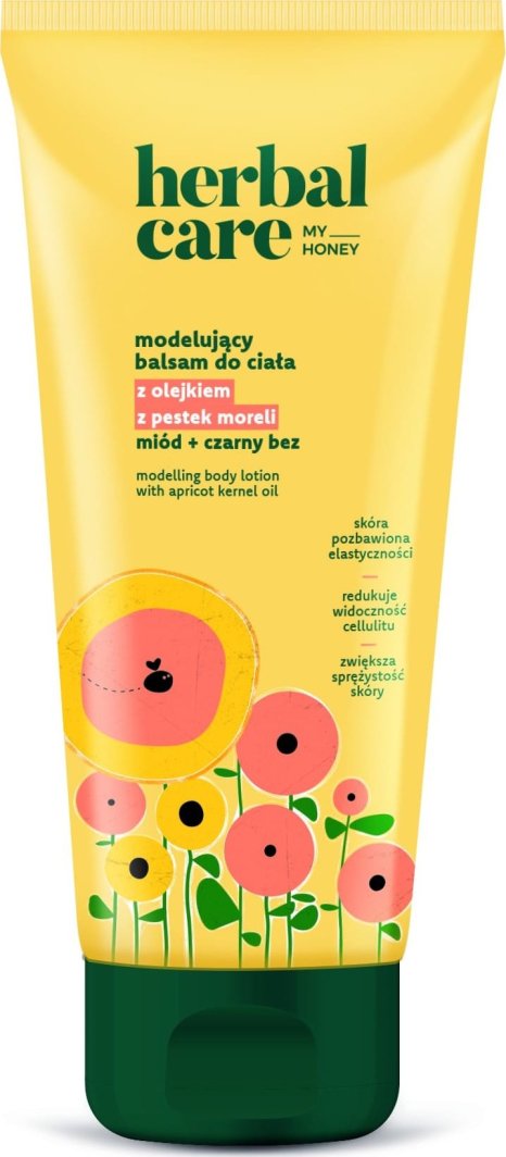 HERBAL CARE My Honey Modelujący Balsam do ciała z olejkiem z pestek moreli 200 ml 1