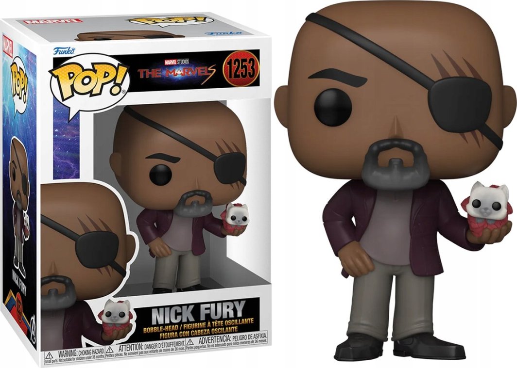 Funko POP! Marvel The Marvels Nick Fury 1253 1