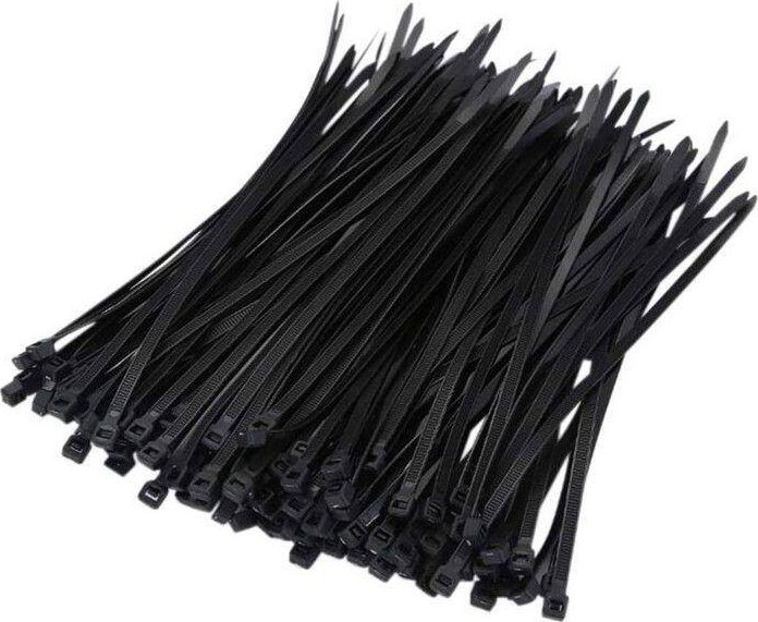 Trytytki, Opaski Zaciskowe, Samozaciskowe, Kablowe 4,8x200 Zestaw 100 sztuk 1
