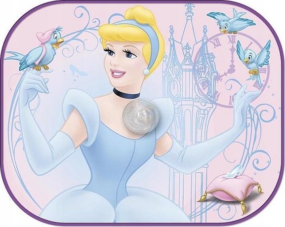 Zasłonki przeciwsłoneczne Księżniczki - Disney 2 Szt. 1