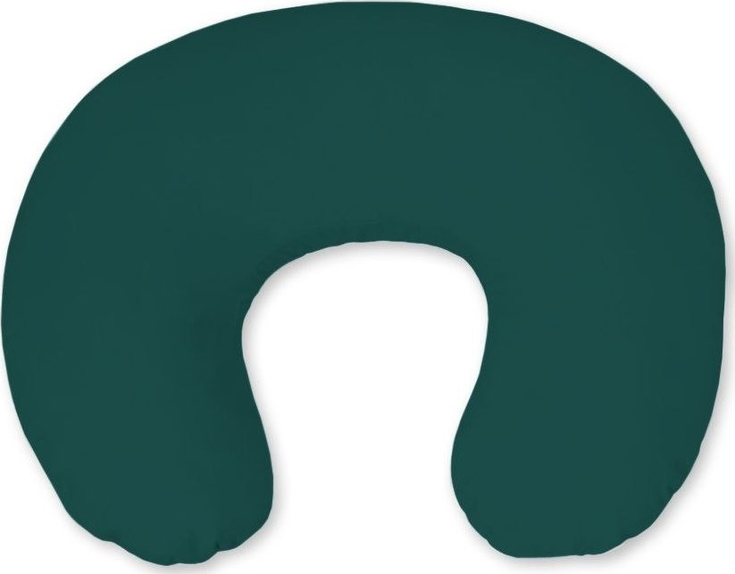 Poduszka rogal do karmienia fasolka rozbieralna - Butelkowa zieleń 1