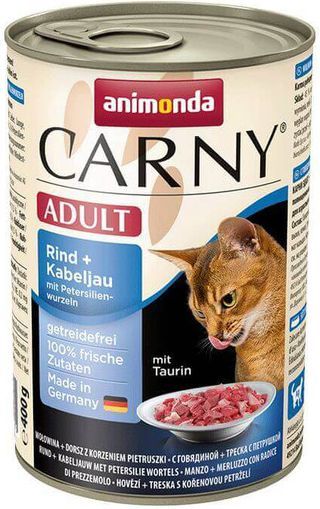 Animonda CARNY Dorsz, wołowina, pietruszka 400g 1